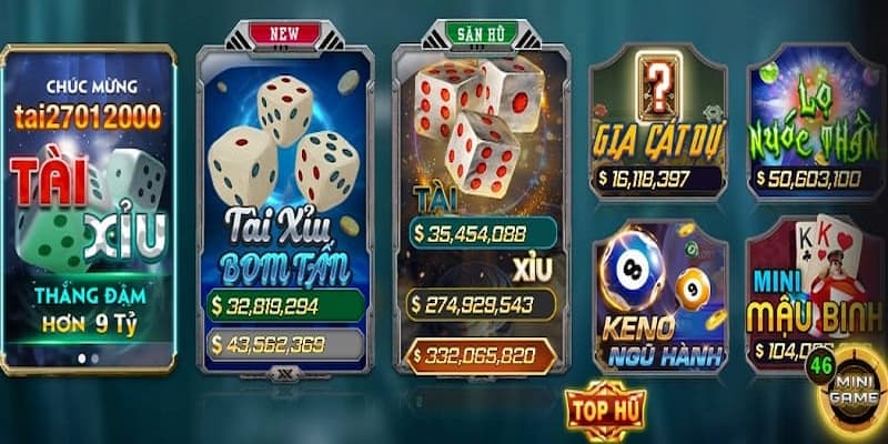 Các trò chơi phổ biến trong Game bài B52club